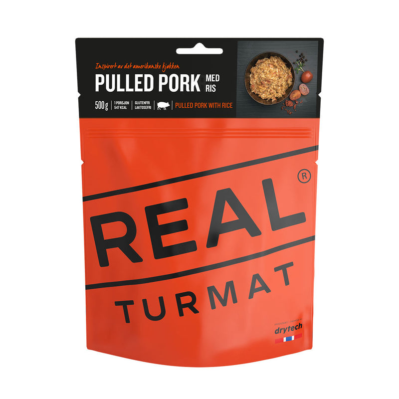 Shredded pork and rice - REAL Turmat