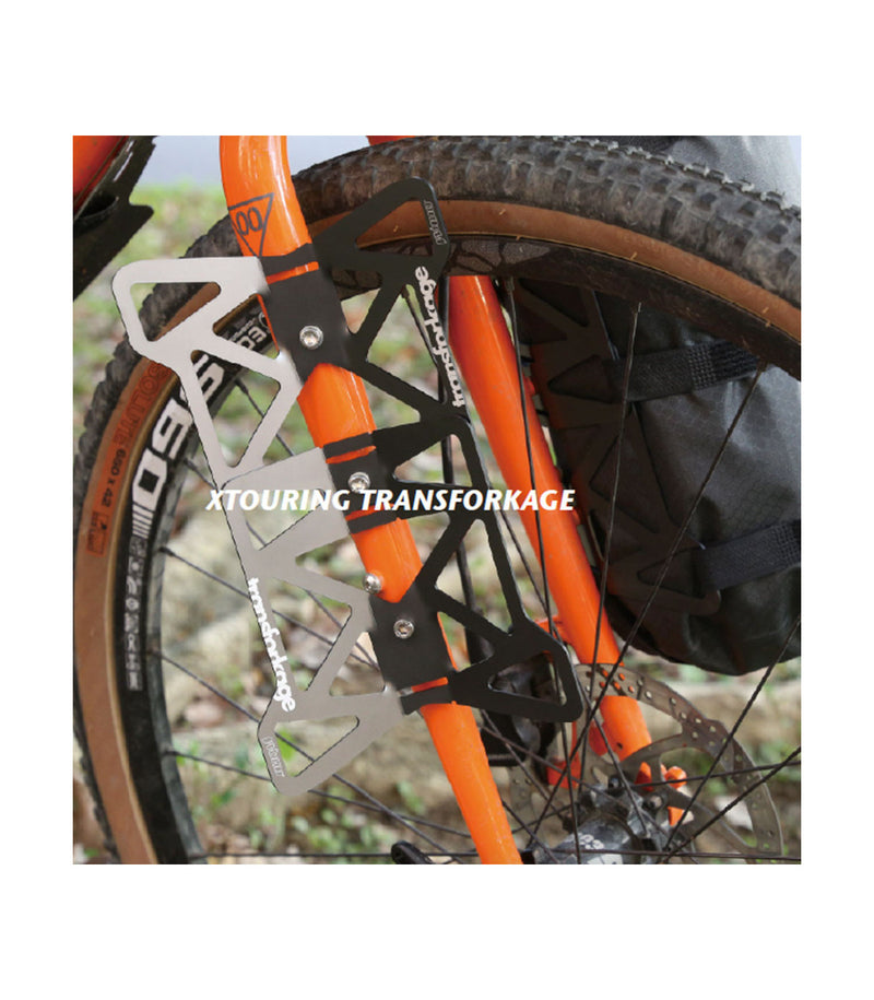 WOHO TRANSFORKAGE FORK CARRIER (ANODISED TITANIUM)